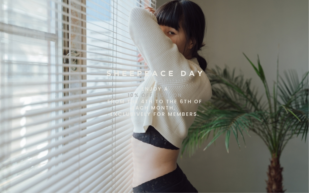 “Sheepeace day”10%OFFクーポンのご案内